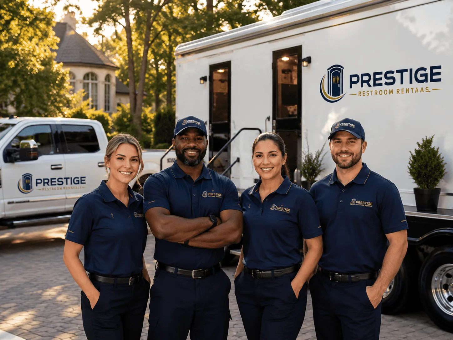 Trusted Luxury Portable Restrooms company in Buna, TX